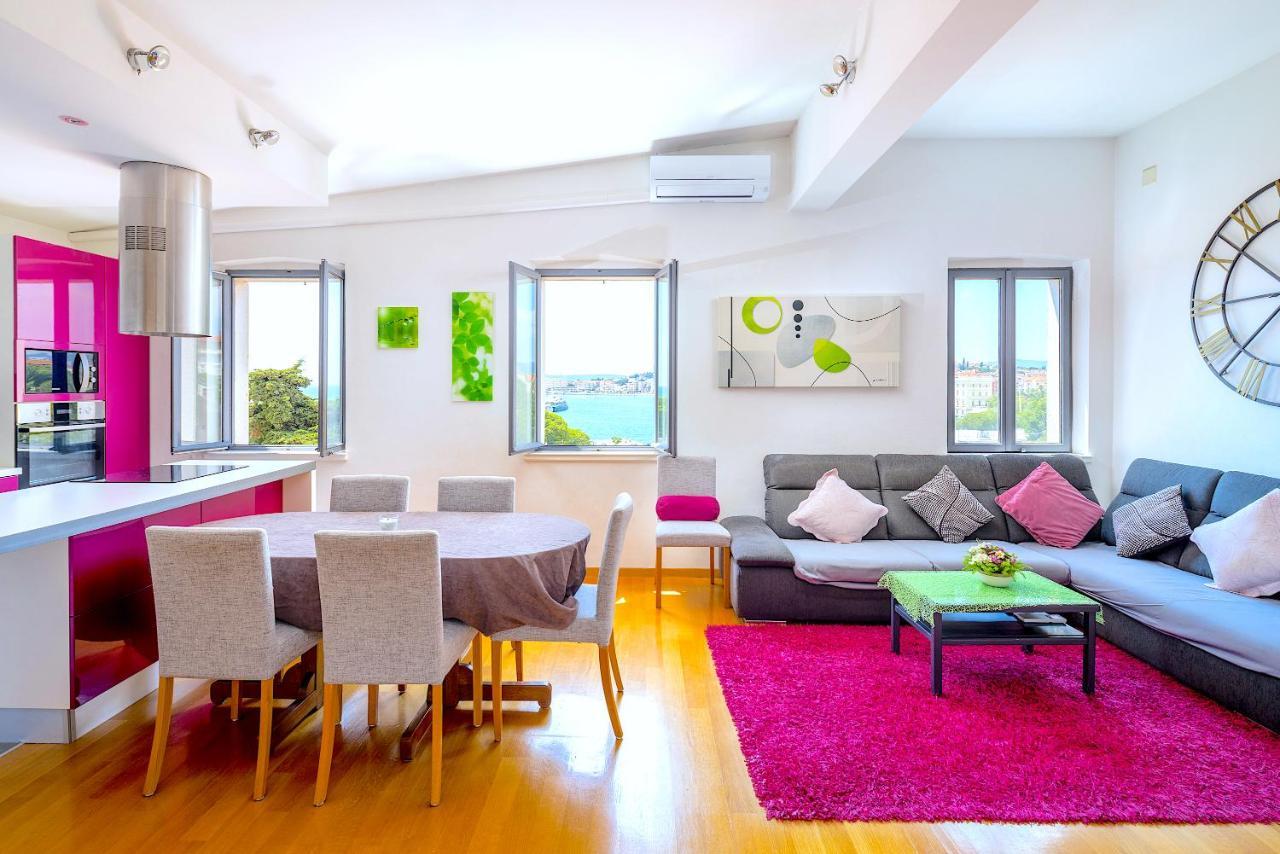 Luxury Apartment Olavia Rooftop Terrace & Seaview Split Kültér fotó