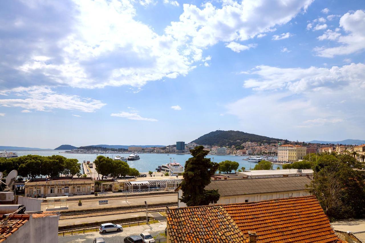 Luxury Apartment Olavia Rooftop Terrace & Seaview Split Kültér fotó